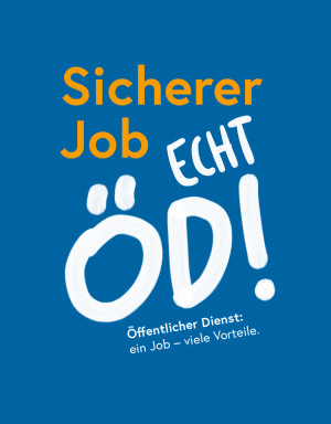 Sicherer Job. Echt öd!